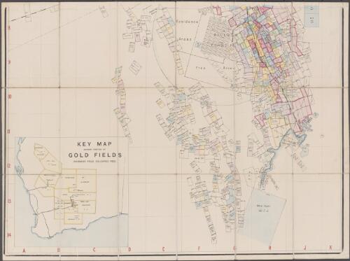 [Map of Hannan's goldfield, West Australia] [cartographic material]