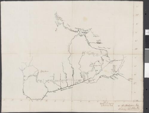 [Map of part of the South Queensland Downs, Balonne and Dawson Rivers cartographic material / Ludwig Leichhardt]