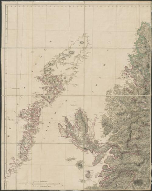 Map of Scotland [cartographic material] : constructed from original materials obtained under the authority of the Parliamentary Commissioners for making roads and building bridges in the highlands of Scotland / with whose permission it is now published by their much obliged and obedient servant, A. Arrowsmith, Hydrographer to H.R.H. the Prince of Wales ; additions to 1810