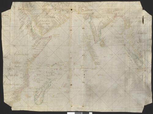 [Chart of the Indian Ocean] [cartographic material] / [by Abraham Anias]