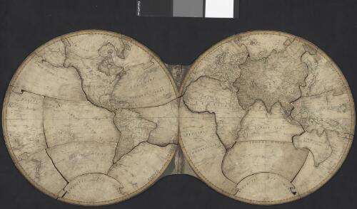 [A new map of the world, with Captain Cook's tracks] [cartographic material] / [by William Palmer]