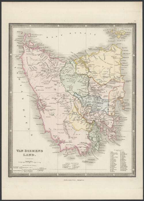 Van Diemens Land [cartographic material] / J.W. del