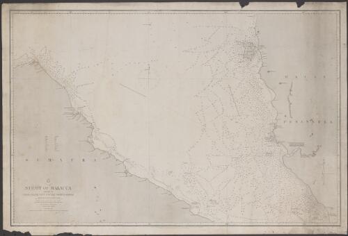 Strait of Malacca. Sheet 1, From Diamond Pt. to the North Sands [cartographic material] / Hydrographic Office