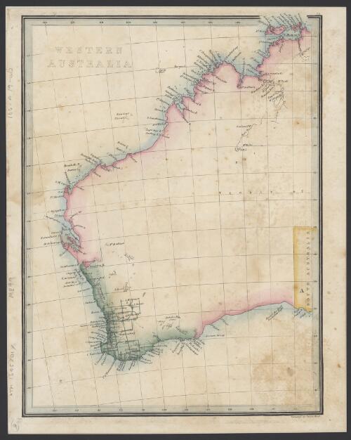 Gold regions of Australia [cartographic material] : Western Australia