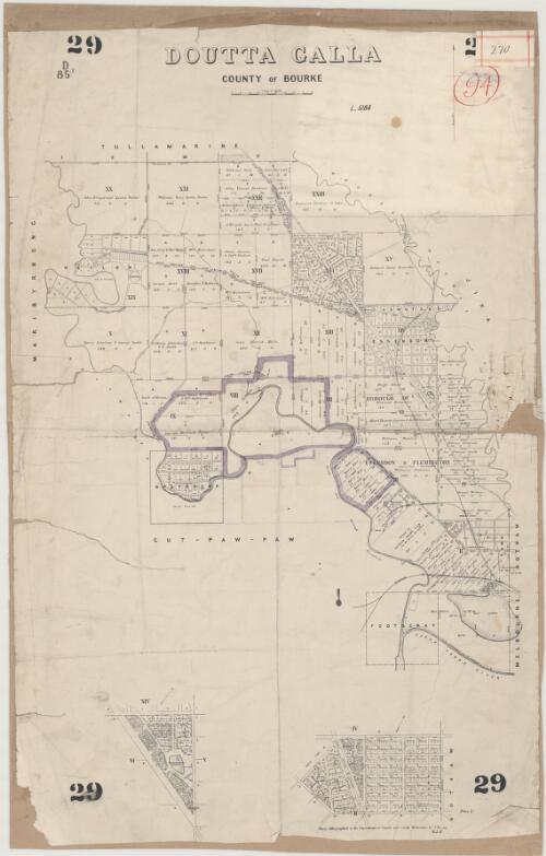 Doutta Galla, County of Bourke [cartographic material]
