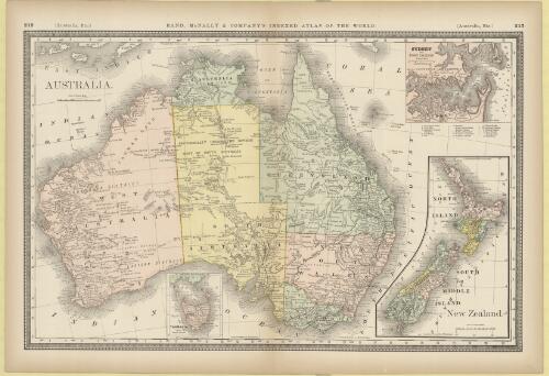 [Australia, etc.] / Rand, McNally & Co., eng'rs, Chicago