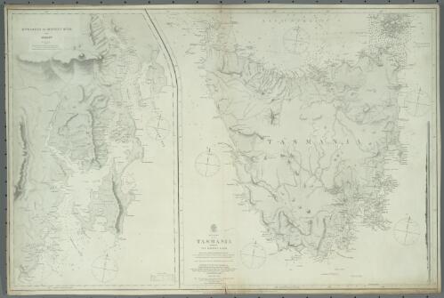 Australia-Tasmania formerly Van Diemen Land [cartographic material] / compiled by F.J. Evans, Master, R.N. ; engraved by J. & C. Walker
