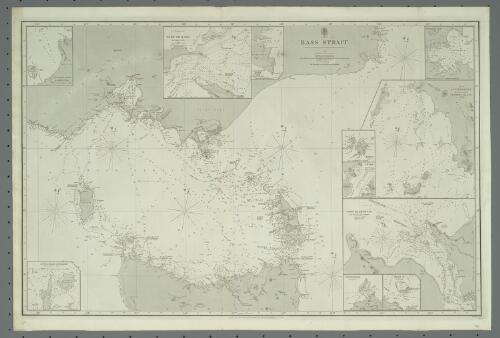 Australia Bass Strait [cartographic material] / surveyed by J.L. Stokes and the officers of H.M.S. Beagle ; J. & C. Walker sculpt