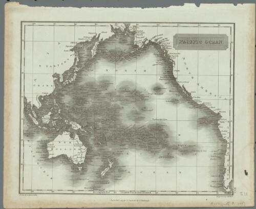 Pacific Ocean [cartographic material] / drawn by A. Arrowsmith ; engraved by Sidy. Hall