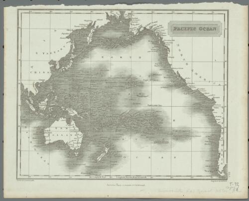 Pacific Ocean [cartographic material] / drawn by A. Arrowsmith ; engraved by Sidy. Hall