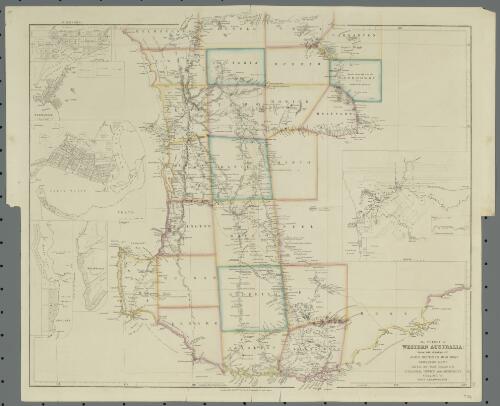 The colony of Western Australia [cartographic material] : from the surveys of John Septimus Roe Esqr. Surveyor Genl. and from other official documents in the Colonial Office and Admiralty / compiled by John Arrowsmith