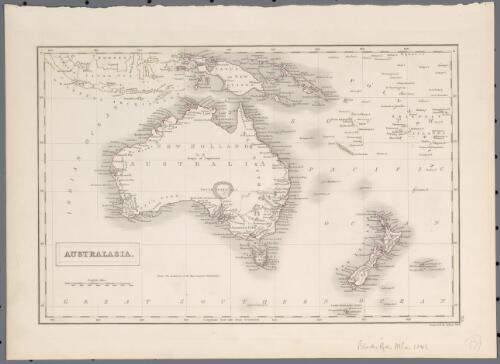 Australasia [cartographic material] / engraved by Sidney Hall