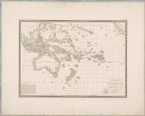 Carte generale de l'Oceanie ou cinquieme partie du monde [cartographic material] / par A. Brue Geographe du Roi
