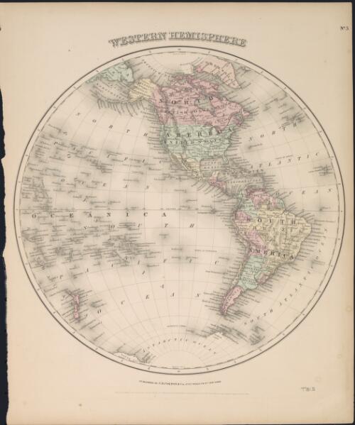 Western Hemisphere [cartographic material]