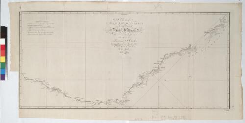 A Chart of New South Wales, or the east coast of New Holland [cartographic material] / discovered and explored by Lieutenant J. Cook, Commander of His Majesty's Bark Endeavour, in the year MDCCLXX