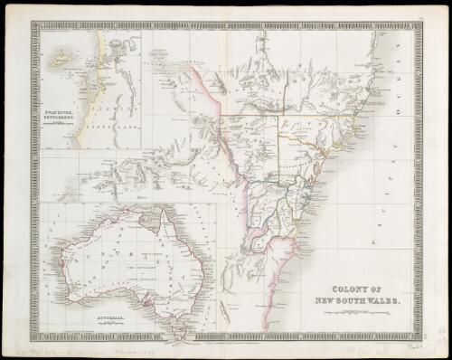 Colony of New South Wales [cartographic material] / drawn & engraved by J. Dower