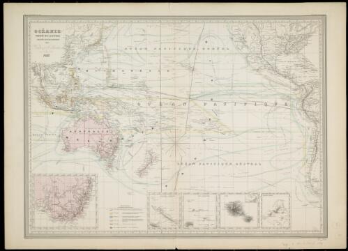 Oceanie [cartographic material] / dressee par A.H. Dufour ; gravee par Ch. Dyonnet