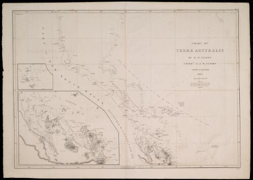 Chart of Terra Australis. Sheet IV, East coast [cartographic material] / by M. Flinders, Commr. of H.M. Sloop Investigator, 1802