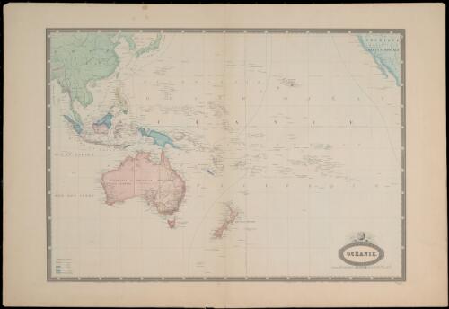 Oceanie [cartographic material] / dresse par F.A. Garnier, Geographe