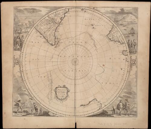 Polus Antarcticus [cartographic material] / Ioannes Ianssonius excudit
