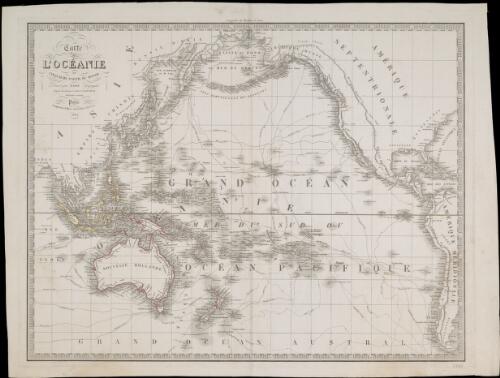 Carte de l'Oceanie ou cinquieme partie du monde [cartographic material] / dressee par Maire, d'apres les fameuses cartes d'Arowsmith, Weylor et Faden