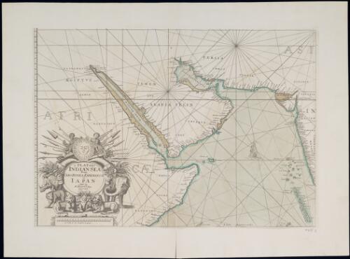 A plate of the Indian Sea from Cabo Bonea Esperanca to Iapan [cartographic material]