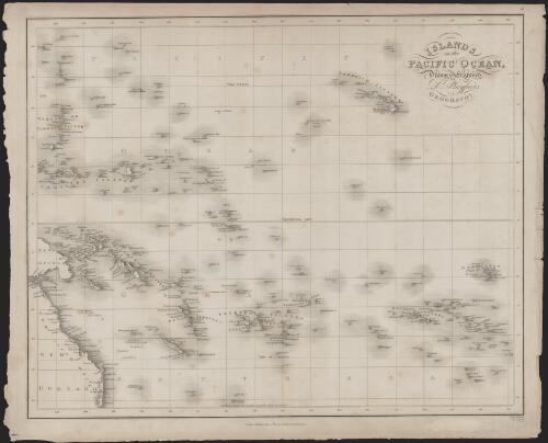 Islands in the Pacific Ocean [cartographic material] / drawn & engraved for Dr Playfairs Geography ; Neele sc. Strand