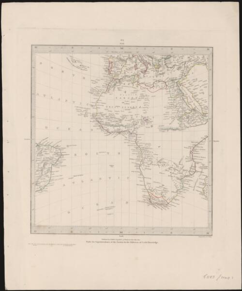[Africa] [cartographic material] / engraved by J. & C. Walker; under the superintendence of the Society for the Diffusion of Useful Knowledge