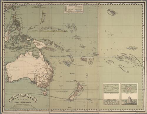 Australien [cartographic material] / von E. von Sydow