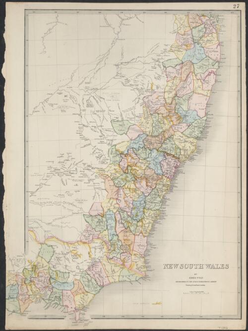 New South Wales [cartographic material] / by James  Wyld, geographer to the Queen & H.R.H. Prince Albert