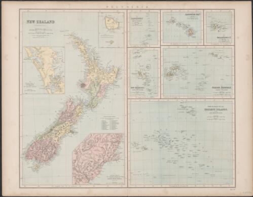New Zealand [cartographic material] / by W. Hughes