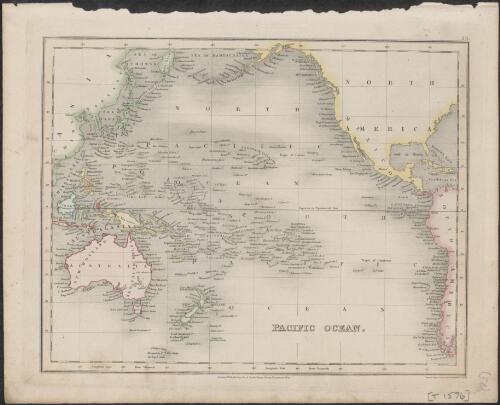 Pacific Ocean [cartographic material] / drawn & engraved by J. Dower, Pentonville, London