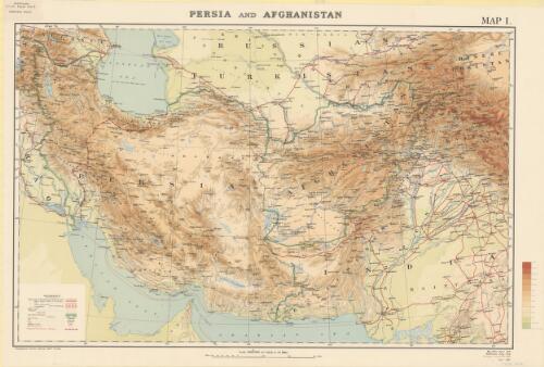 Persia and Afghanistan [cartographic material]