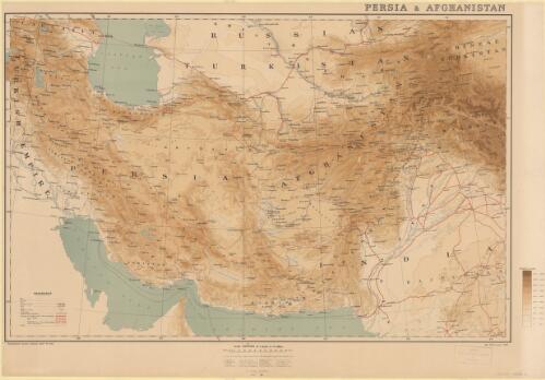 Persia & Afghanistan [cartographic material]