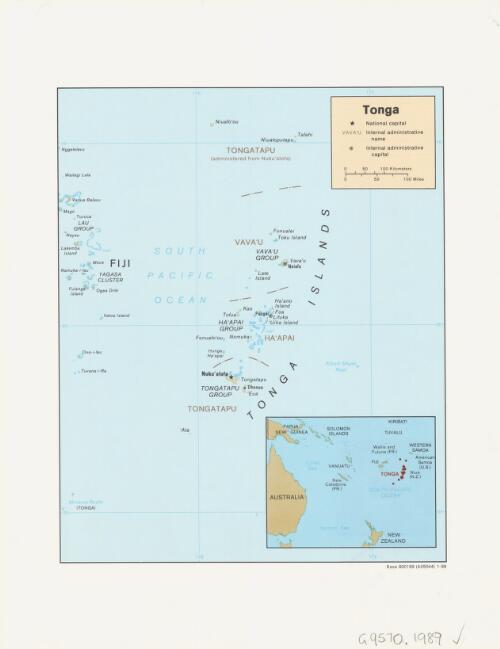Tonga [cartographic material]