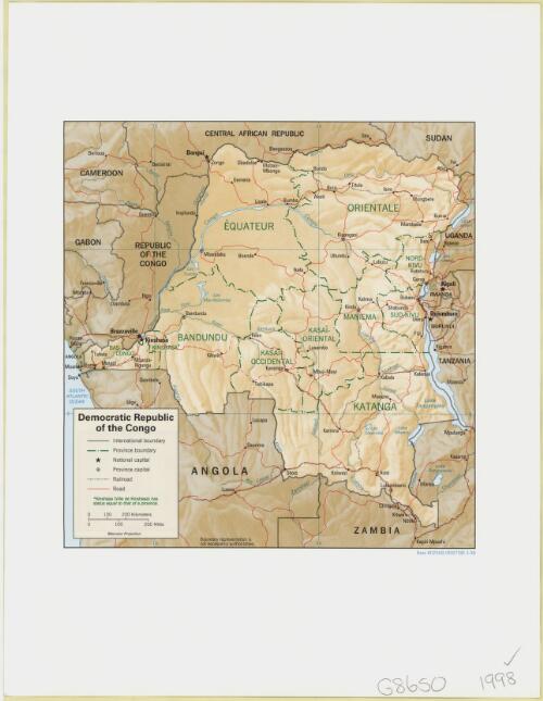 Democratic Republic of the Congo [cartographic material]