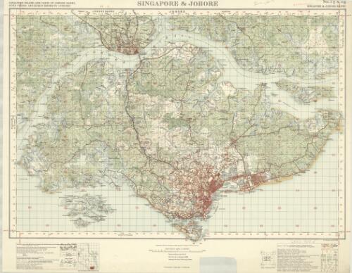 Singapore and Johore [cartographic material]