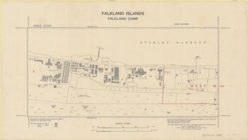 Falkland Islands. Falkland camp [cartographic material]