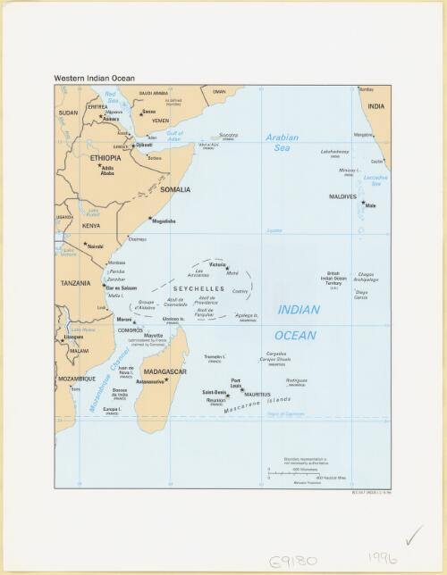 Western Indian Ocean [cartographic material]