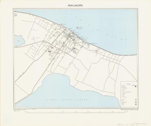 Nukualofa / surveyed by Lands & Survey Dept, Tonga, 1953 ; drawn by Directorate of Colonial Surveys, 1953
