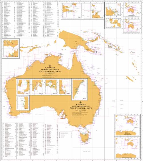 [Australia nautical charts] / Australian Hydrographic Service