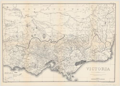 Victoria [cartographic material] / compiled & engraved at the Department of Lands and Survey, Melbourne, under the direction of J.M. Reed I.S.O. Surveyor General, The Hon. Hugh McKenzie M.L.A. Commissioner of Lands and Survey
