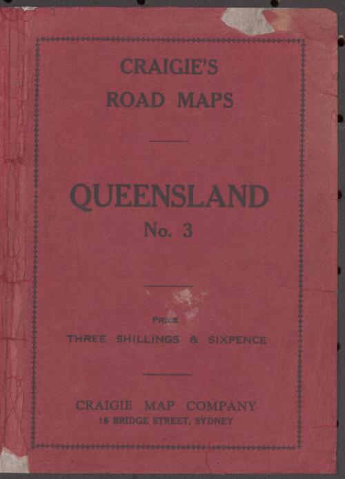 Craigie's road map. No. 3, Queensland, excluding Cape York Peninsula [cartographic material] / published by Kenneth Craigie & Co