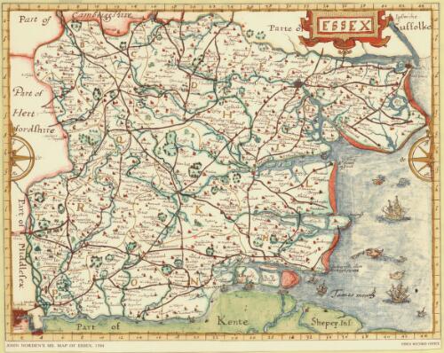A reproduction of a map of the county of Essex, 1777 / by John Chapman and Peter Andre