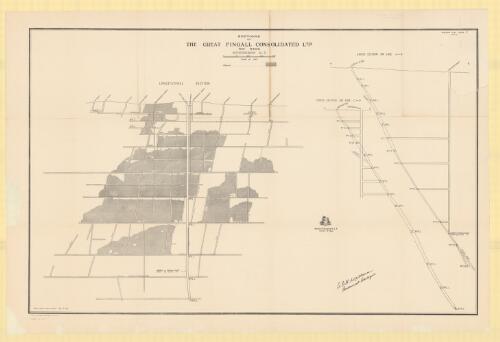 Sections of the Great Fingall Consolidaled Ltd., Day Dawn, Murchison G.F. [cartographic material]