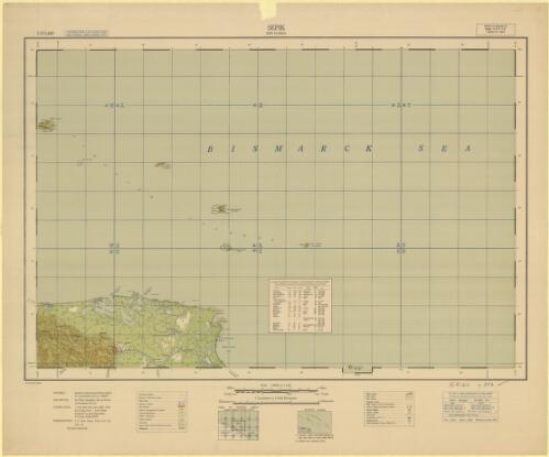 Sepik, New Guinea [cartographic material] / compilation, 1 Aust Mob Litho Sec (AIF), Aust Svy Corps ; reproduction, 2/1 Aust Army Topo Svy Coy