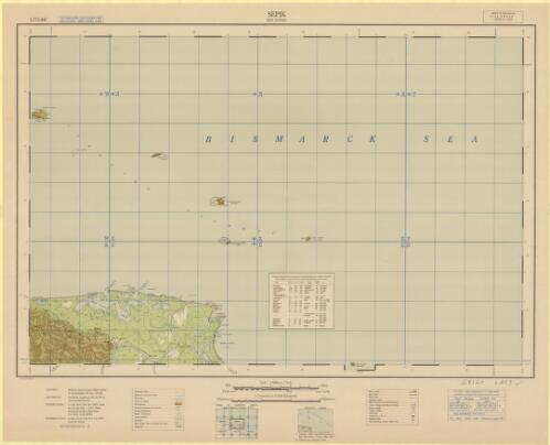 Sepik, New Guinea [cartographic material] / compilation, 1 Aust Mob Litho Sec (AIF), Aust Svy Corps. ; reproduction, 6 Aust Army Topo Svy Coy, Aust Svy Corps