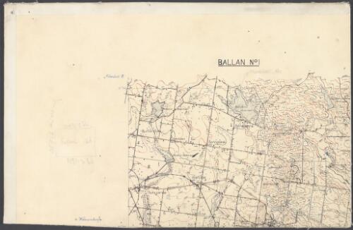 Ballan [cartographic material] / [Australian Survey Corps]