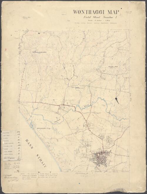 Wonthaggi map [cartographic material] / [Australian Survey Corps]
