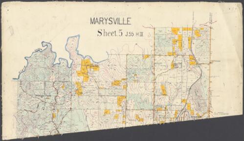 Marysville [cartographic material] : J 55 H III / [Australian Survey Corps]